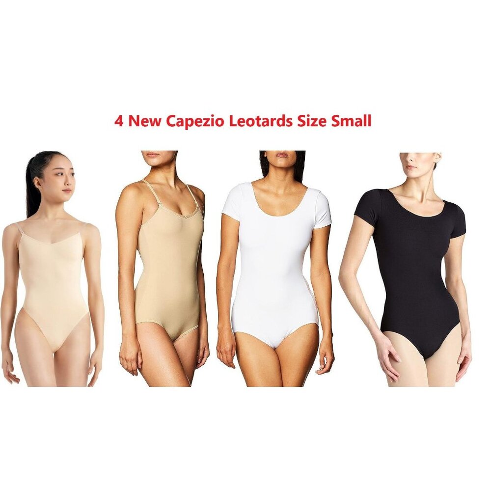 Capezio Womens Leotards Size Small 4 Pair NEW